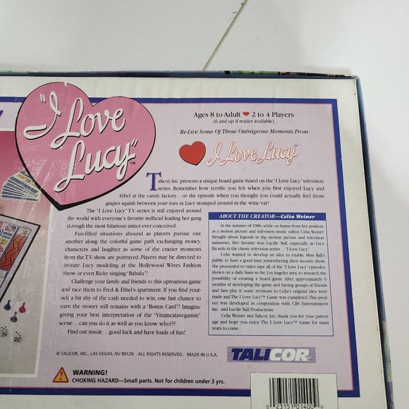 Vintage I Love Lucy Board Game - Picture 7 of 12